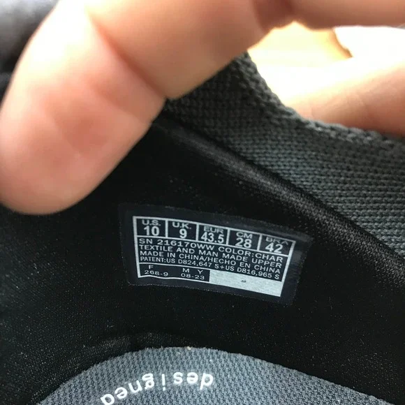 Skechers Go Walk Max Walking Shoes Mens 10 Extra Wide Gray Knit Slip On Low Top - Picture 7 of 9